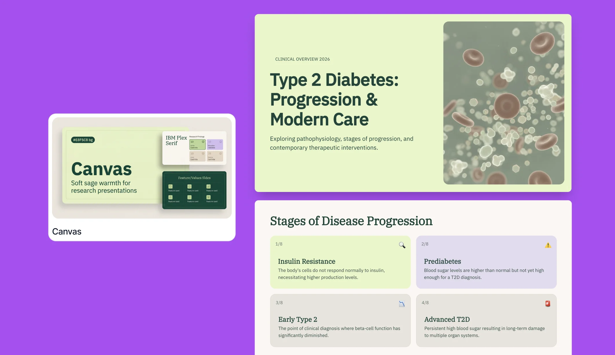 Prompted style — Canvas theme